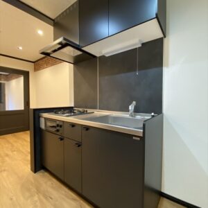 キッチン ※コンロは２口です。(内装)